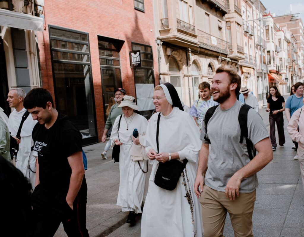 group on pilgrimage